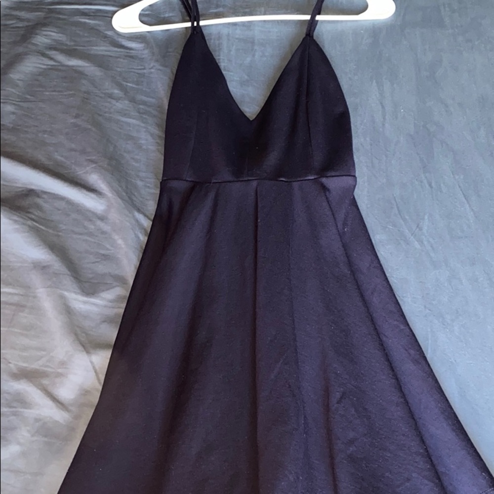 Navy blue dress